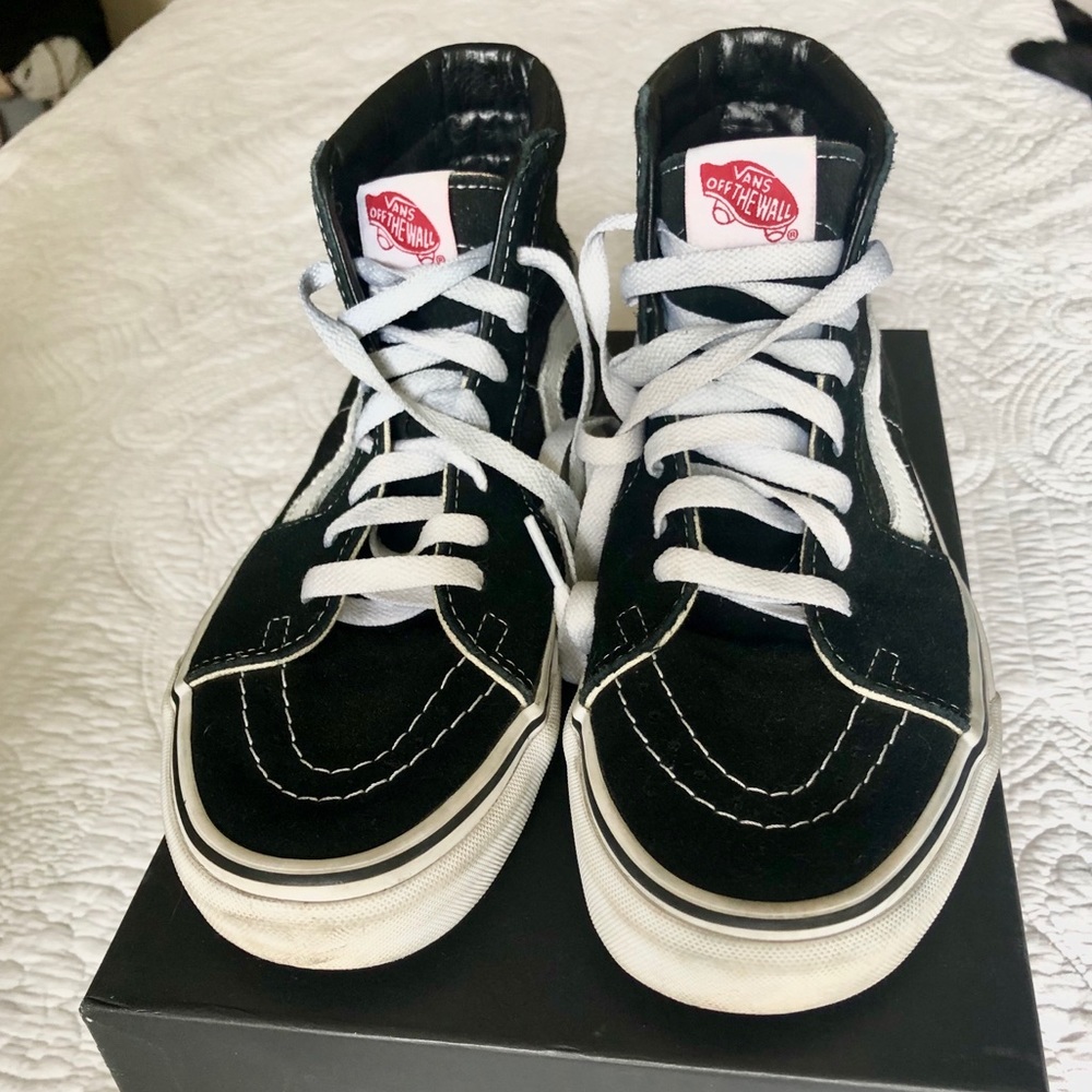 Vans Canvas SK8-HI High Top Sneakers